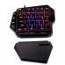 TECLADO GAMER BALAM RUSH DOMINATE GK540 / ALAMBRICO USB / ILUMINACION RGB / MULTIMEDIA / MECANICO A UNA MANO / ESPAÑOL / 39 TECLAS / NEGRO  / BR-932721, - Garantía: 18 AÑOS -