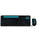 TECLADO/MOUSE TECHZONE TZ20COMB02-INA INALAMBRICO RANURA SOPORTE AZUL, - Garantía: 1 AÑO -