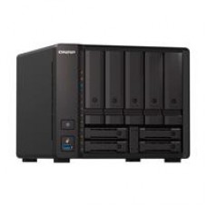 NAS QNAP TS-H973AX-8G/ 9 BAHIAS /5 DE 3,5 4 DE 2,5/NUCLEO CUADRUPLE 2.2GHZ/8GB DDR4 SODIMM HASTA 64GB/2 PTO 2,5 GBE/1 PTO 10 GBE /USB 3.2 X3/ HOTSWAP/ NO INCLUYE DISCOS/ AMD, - Garantía: 1 AÑO -