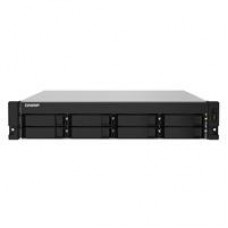 NAS QNAP TS-832PXU-4G/ 8 BAHIAS SATA HDD 3,5/RACK 2U/NUCLEO CUADRUPLE 1.7GHZ/4GB DDR4 UDIMM AMPLIABLE A 16GB/2 PTO 2,5 GBE /2 PTO 10 GBE/ USB 3.2 X4/ HOTSWAP/ NO INCLUYE DISCOS/ HASTA 144TB, - Garantía: 1 AÑO -