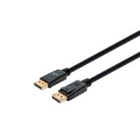 CABLE DISPLAYPORT,MANHATTAN,355575,V1.4 M-M, 2.0M NEGRO 8K60HZ, - Garantía: 3 AÑOS -