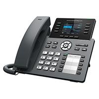 TELEFONO IP GRANDSTREAM GRP2634/ 4 CUENTAS SIP 8 LINEAS WIFI BLUETOOTH PANTALLA A COLOR 2 PUERTOS 10/100/1000 USB PARA DIADEMA PLACA FONTAL PERSONALIZABLE POE E INCLUYE ELIMINADOR, - Garantía: SG -