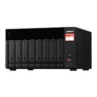 NAS QNAP TS-873A-8G-US /8 BAHIAS SATA DE 3,5 /NCLEO CUADRUPLE 2.2GHZ/ 8GB DDR4 HASTA 64 GB/ LAN 2,5 GBE X2/ USB 3.2 X2/HOT SWAP/ SOPORTA M.2 2280/ NO INCLUYE DISCOS, - Garantía: 3 AÑOS -