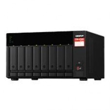 NAS QNAP TS-873A-8G-US /8 BAHIAS SATA DE 3,5 /NCLEO CUADRUPLE 2.2GHZ/ 8GB DDR4 HASTA 64 GB/ LAN 2,5 GBE X2/ USB 3.2 X2/HOT SWAP/ SOPORTA M.2 2280/ NO INCLUYE DISCOS, - Garantía: 3 AÑOS -