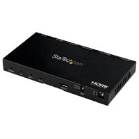 SPLITTER HDMI DE 2 PUERTOS (1X2) DE AUDIO Y VIDEO HDMI 2.0 4K 60HZ CON ESCALADOR Y EXTRACTOR DE AUDIO (3.5MM/SPDIF) - 1 ENTRADA Y 2 SALIDAS - COPIADO EDID - TV/PROYECTOR - STARTECH.COM MOD. ST122HD20, - Garantía: 2 AÑOS -