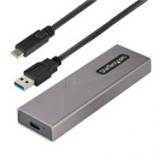 GABINETE EXTERNO USB-C 10GBPS A NVME M.2 O SSD M.2 SATA SIN HERRAMIENTAS PARA SSD M.2 NGFF PCIE/SATA DE ALUMINIO - CABLES USB C O USB-A - 2230/2242/2260/2280 - STARTECH.COM MOD. M2-USB-C-NVME-SATA, - Garantía: 2 AÑOS -