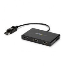 SPLITTER MULTIPLICADOR MST A 3 PUERTOS HDMI - HUB MST - ADAPTADOR MULTIMONITOR - CONCENTRADOR MST DISPLAYPORT 1.2 - 3X 1080P - ALIMENTADO POR EL BUS - WINDOWS - STARTECH.COM MOD. MSTDP123HD, - Garantía: 3 AÑOS -