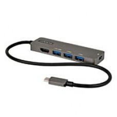 DOCKING STATION USB-C - ADAPTADOR MULTIPUERTOS USB TIPO C A HDMI 2.0B 4K DE 60HZ HDR10 - PD DE 100W DE PASO - HUB USB 3.0 DE 4 PUERTOS - CON CABLE DE 30CM - STARTECH.COM MOD. DKT30CHPD3, - Garantía: 3 AÑOS - DOCKING STATION USB-C - ADAPTADOR MULTIPUERTOS USB TIPO C A HDMI 2.0B 4K DE 60HZ HDR10 - PD DE 100W DE PASO - HUB USB 3.0 DE 4 PUERTOS - CON CABLE DE 30CM - STARTECH.COM MOD. DKT30CHPD3, - Garantía: 3 AÑOS -