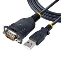 CABLE DE 1M USB A SERIAL, CONVERTIDOR DB9 MACHO RS232 A USB, PROLIFIC, ADAPTADOR USB A SERIAL PARA PLC/IMPRESORA/ESCNER, ADAPTADOR USB A PUERTO COM, WINDOWS/MAC - STARTECH.COM MOD. 1P3FP-USB-SERIAL, - Garantía: 3 AÑOS -