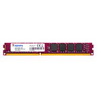 MEMORIA ADATA UDIMM VLP DDR3L 4GB PC3L-12800 1600MHZ CL11 240PIN 1.35V PC (RAM-3817), - Garantía: 99 AÑOS -