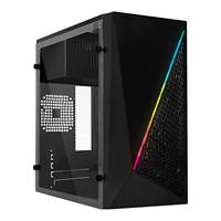 GABINETE ACTECK KIOTO GC460 / MINI TORRE / MICRO ATX, MINI ITX / FUENTE 500W / ILUMINACION RGB / PANEL ACRILICO, METAL / NEGRO / AC-933070, - Garantía: 3 AÑOS - GABINETE ACTECK KIOTO GC460 / MINI TORRE / MICRO ATX, MINI ITX / FUENTE 500W / ILUMINACION RGB / PANEL ACRILICO, METAL / NEGRO / AC-933070, - Garantía: 3 AÑOS -