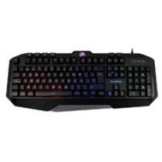 TECLADO GAMER BALAM RUSH GUNFIRE KG330 / ALAMBRICO USB / ILUMINACION LED / MULTIMEDIA / ESPAÑOL / 117 TECLAS / NEGRO / BR-929639, - Garantía: 1 AÑO6 MESES -