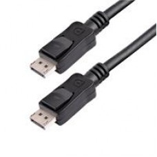 CABLE DE 15M DISPLAYPORT CON TRABAS - MACHO A MACHO - STARTECH.COM MOD. DISPLPORT50L, - Garantía: 5 AÑOS -