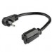 CABLE DE ALIMENTACIN DE 0.3M - EXTENSION DE ALIMENTACION, ACODADO EN ANGULO RECTO NEMA 5-15P A NEMA 5-15R, 13A 125V, 16AWG, UL - STARTECH.COM MOD. PAC101R1, - Garantía: 5 AÑOS -
