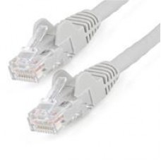 CABLE ETHERNET CAT 6 DE 2 METROS - LSZH - CABLE DE RED PATCH CAT6 UTP RJ45 POE DE 100W 10 GBE SIN ENGANCHES GRIS, ETL - STARTECH.COM MOD. N6LPATCH2MGR, - Garantía: 5 AÑOS -