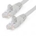 CABLE ETHERNET CAT 6 DE 2 METROS - LSZH - CABLE DE RED PATCH CAT6 UTP RJ45 POE DE 100W 10 GBE SIN ENGANCHES GRIS, ETL - STARTECH.COM MOD. N6LPATCH2MGR, - Garantía: 5 AÑOS -