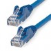 CABLE ETHERNET CAT 6 DE 5 METROS - LSZH - CABLE DE RED PATCH CAT6 UTP RJ45 POE DE 100W 10 GBE SIN ENGANCHES AZUL, ETL - STARTECH.COM MOD. N6LPATCH5MBL, - Garantía: 5 AÑOS -
