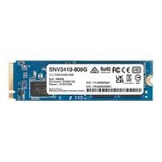 UNIDAD DE ESTADO SOLIDO SYNOLOGY SSD M.2 2280 NVME SNV3410-800 GB PCIE GEN3 X4 LECT 3100MB/S ESCRIT 1000MB/S, SOLO PARA EQUIPOS SYNOLOGY, PARA AUMENTO DE CACHE, - Garantía: 5 AÑOS -