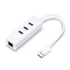 ADAPTADOR USB | TP-LINK | UE330 | 2 EN 1 CON HUB DE 3 PUERTOS USB 3.0 Y ADAPTADOR ETHERNET GIGABIT, - Garantía: 1 AÑO -