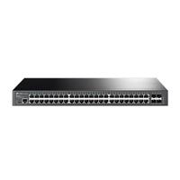 SWITCH TP-LINK TL-SG3452X ADMINISTRABLE 48 PUERTOS GIGABIT L2 CON 4 RANURAS 10GE SFP, 1 PUERTO RJ45,1 PUERTO DE CONSOLA MICRO-USB, OMADA SDN, L2/L3/L4 QOS,, - Garantía: 5 AÑOS -