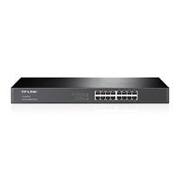 SWITCH |TP-LINK | TL-SG1016 | GIGABIT ETHERNET | 10/100/1000MBPS | 16 PUERTOS | PARA RACK | 19 PULGADAS | NO ADMINISTRABLE, - Garantía: 5 AÑOS -