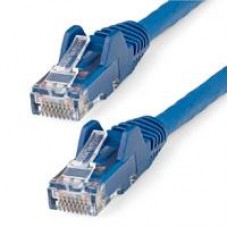 CABLE ETHERNET CAT 6 DE 50 CM - LSZH - CABLE DE RED PATCH CAT6 UTP RJ45 POE DE 100W 10 GBE SIN ENGANCHES AZUL, ETL - STARTECH.COM MOD. N6LPATCH50CMBL, - Garantía: 5 AÑOS -