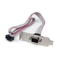 ADAPTADOR DE 0.4M HEADER CABEZAL BRACKET SERIE SERIAL DB9 RS232 A IDC 10 PINES PLACA BASE PERFIL BAJO - STARTECH.COM MOD. PLATE9M16LP, - Garantía: SG -