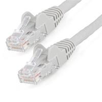 CABLE ETHERNET CAT 6 DE 3 METROS - LSZH - CABLE DE RED PATCH CAT6 UTP RJ45 POE DE 100W 10 GBE SIN ENGANCHES GRIS, ETL - STARTECH.COM MOD. N6LPATCH3MGR, - Garantía: 5 AÑOS -