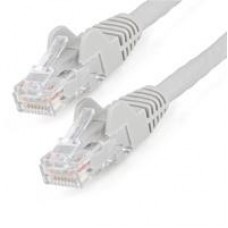 CABLE ETHERNET CAT 6 DE 3 METROS - LSZH - CABLE DE RED PATCH CAT6 UTP RJ45 POE DE 100W 10 GBE SIN ENGANCHES GRIS, ETL - STARTECH.COM MOD. N6LPATCH3MGR, - Garantía: 5 AÑOS -