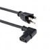 CABLE DE CORRIENTE DE 1M ESTANDAR DE ALIMENTACION DE COMPUTADORA, ACODADO EN ANGULO RECTO - 18AWG - NEMA 5-15P A C13 - 10A 125V - STARTECH.COM MOD. PXT101L3, - Garantía: 5 AÑOS -