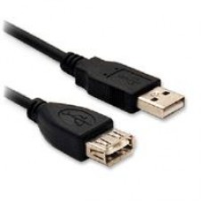 CABLE  BROBOTIX USB V2.0 EXT .90 CMS  NEGRO, - Garantía: 5 AÑOS -