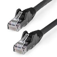 CABLE DE 3M DE RED ETHERNET UTP SIN ENGANCHES CAT6 GIGABIT - NEGRO - STARTECH.COM MOD. N6PATCH10BK, - Garantía: 10 AÑOS -
