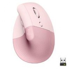 MOUSE LOGITECH LIFT VERTICAL ERGO OPTICO INALAMBRICO BT LOGI BOLT EASY-SWITCH ROSA, - Garantía: 1 AÑO -