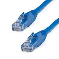 CABLE DE 2.1M DE RED CATEGORIA CAT6 UTP RJ45 GIGABIT ETHERNET ETL PATCH MOLDEADO SNAGLESS - AZUL - STARTECH.COM MOD. N6PATCH7BL, - Garantía: 10 AÑOS -