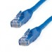 CABLE DE 2.1M DE RED CATEGORIA CAT6 UTP RJ45 GIGABIT ETHERNET ETL PATCH MOLDEADO SNAGLESS - AZUL - STARTECH.COM MOD. N6PATCH7BL, - Garantía: 10 AÑOS -
