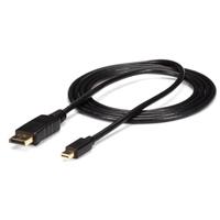 CABLE ADAPTADOR DE 1.8M DE MINI DISPLAYPORT 1.2 MACHO A DP MACHO - 4K - STARTECH.COM MOD. MDP2DPMM6, - Garantía: 10 AÑOS -