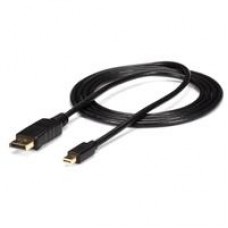 CABLE ADAPTADOR DE 1.8M DE MINI DISPLAYPORT 1.2 MACHO A DP MACHO - 4K - STARTECH.COM MOD. MDP2DPMM6, - Garantía: 10 AÑOS -