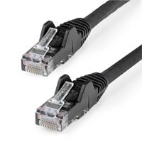 CABLE DE 1.8M DE RED CAT6 UTP ETHERNET GIGABIT RJ45 SIN ENGANCHES - NEGRO - STARTECH.COM MOD. N6PATCH6BK, - Garantía: 10 AÑOS -