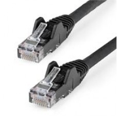 CABLE DE 1.8M DE RED CAT6 UTP ETHERNET GIGABIT RJ45 SIN ENGANCHES - NEGRO - STARTECH.COM MOD. N6PATCH6BK, - Garantía: 10 AÑOS -