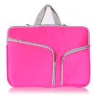 FUNDA BROBOTIX DE NEOPRENO PARA LAPTOP15.4 PULGADAS, COLOR ROSA, - Garantía: 1 AÑO -