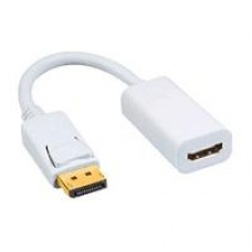 ADAPTADOR BROBOTIX DISPLAYPORT MACHO A HDMI HEMBRA, BLANCO, - Garantía: 1 MESES -