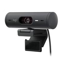 WEBCAM LOGITECH BRIO 500 GRAFITO FHD 1080 A 30 FPS AUTO ENFOQUE, MICRÓFONO IA USB-C WIN/MAC OS, - Garantía: 1 AÑO -