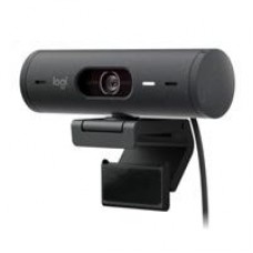 WEBCAM LOGITECH BRIO 500 GRAFITO FHD 1080 A 30 FPS AUTO ENFOQUE, MICRÓFONO IA USB-C WIN/MAC OS, - Garantía: 1 AÑO -