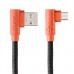 CABLE MICRO USB HUNE HIEDRA SUSTENTABLE TRENZADO CARGA RAPIDA Y DATOS 90ª  1.2M (CORTEZA), - Garantía: 1 AÑO -