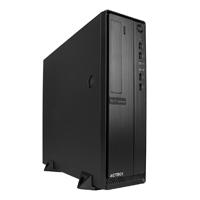 GABINETE ACTECK MINI TORRE SLIM LUBECK GS660 / AC-932530 / FUENTE 500W / MICRO ATX Y MINI ITX / USB 3.0 / VENTILADOR NEGRO / AC-932530, - Garantía: 3 AÑOS -