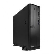 GABINETE ACTECK MINI TORRE SLIM LUBECK GS660 / AC-932530 / FUENTE 500W / MICRO ATX Y MINI ITX / USB 3.0 / VENTILADOR NEGRO, - Garantía: 3 AÑOS -