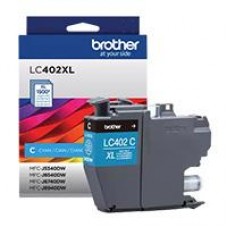 CARTUCHO BROTHER LC402XLC CYAN, RENDIMIENTO 1500 PAGINAS, - Garantía: 1 AÑO -