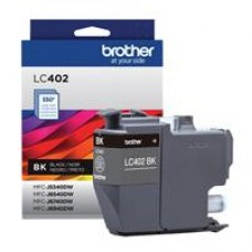 CARTUCHO BROTHER LC402BK NEGRO, RENDIMIENTO 550 PAGINAS, - Garantía: 1 AÑO -