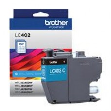 CARTUCHO BROTHER LC402C CYAN, RENDIMIENTO 550 PAGINAS, - Garantía: 1 AÑO -