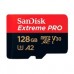 MEMORIA SANDISK MICRO SDXC 128GB EXTREME PRO 200MB/S 4K CLASE 10 A2 V30 C/ADAPTADOR SDSQXCD-128G-GN6MA, - Garantía: 10 AÑOS -